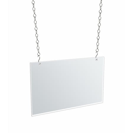 Azar Displays 14"W x 8.5"H Hanging Poster Frame, PK4 172706